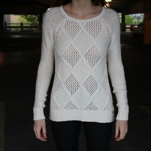 Chunky Cream Knitted Sweater